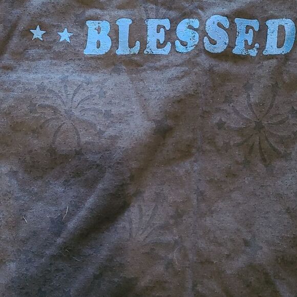 NWT Way to celebrate patriotic womens sheer red, white and blue tshirt size xs - Picture 5 of 6